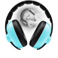thumbnail image 1 of Orejeras azules y verdes Orejeras insonorizadas para bebés Protección para bebés para niños Orejeras con reducción de ruido para dormir antiruido Auriculares Aviones para dormir, 1 of 5