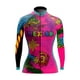 thumbnail image 4 of Jersey de ciclismo de manga larga para mujer de México, ropa de competición de ciclismo de montaña fina o polar de invierno, 4 of 5
