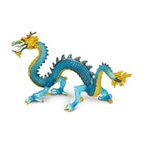 Safari Ltd. Krystal Blue Dragon Figurine - Detailed 8" Model Figure - Mythical Creature Toy for Boys, Girls & Kids Ages 4 