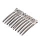 thumbnail image 2 of Pinzas para el cabello Pasador de pinzas para el cabello de cocodrilo de una sola punta de metal plano Labymos Pinza para el cabello, 2 of 7