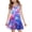 Sky Blue(Tie Dye), variant on CCRFTGI 4th of July Dresses for Child Girls Size 8 Cute American Flag Stars A-Line Dress Party Patriotic Sleeveless V Neck Girls Dresses 2026 Summer Trendy Dress for Girls Hot Pink 7-8 Years