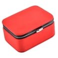thumbnail image 2 of Caja de Regalo Portátil para Joyería, Colr, Pendientes, Contenedor de Almacenamiento - rojo Sunnimix Soporte de colección de joyas, 2 of 7