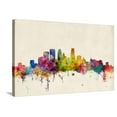 thumbnail image 1 of Minneapolis Minnesota Skyline Stretched Canvas Print Wall Art by Michael Tompsett Sold by Art.Com, 1 of 5