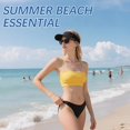 thumbnail image 4 of HUGFEGWE Adjustable Sports Sun Visor Unisex UV Protection Sun Hat Cap for Beach Pool Golf Tennis AZ824-17861, 4 of 7