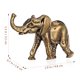 thumbnail image 4 of 2 piezas Pequeño elefante Elefante Solid Brass Decorativo Decoración de elefantes pequeños, 4 of 6