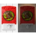 thumbnail image 2 of Carolines Treasures SS4212CNL Field Spaniel Cristmas Wreath Ceramic Night Light, 2 of 2