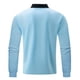 thumbnail image 4 of pstuiky manga larga de hombre, Camisa deportiva de manga larga con solapa y botones para hombre top de hombre xxxl, 4 of 4