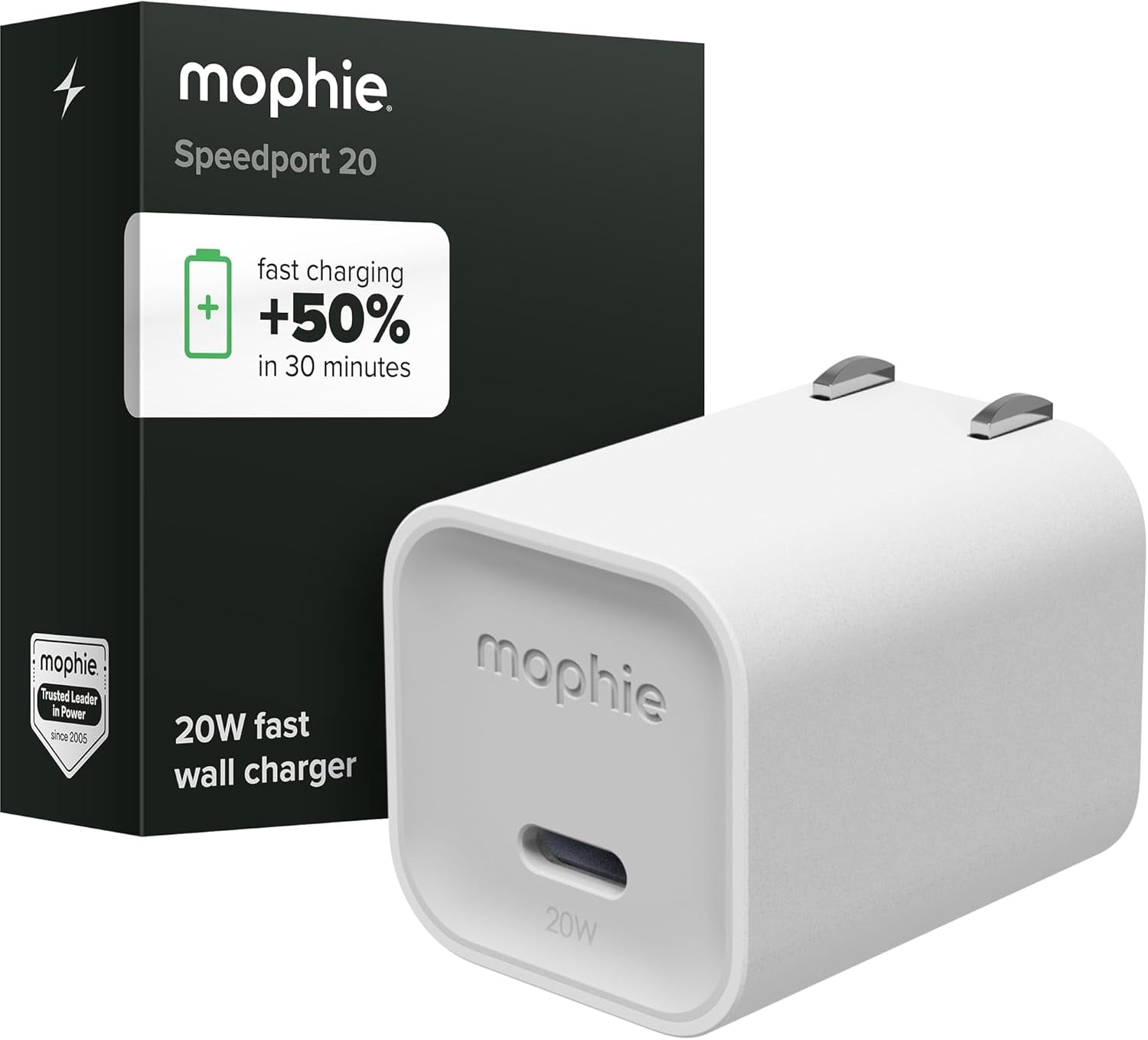 Griffin PowerBlock 20W Wall Charger with Smartwatch Wireless