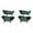 Green, variant on 2 Tier Ceramic Fruit Bowl with Bamboo Wood Stand for Kitchen Counter, Porcelain Fruit Basket for Vegetable Storage, Snack Dessert Cake Tray Plate Rack for Party Wedding White