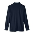 thumbnail image 5 of Core 365 Men's Fusion Chromasoft™ Long-Sleeve Pique Polo S Classic Navy, 5 of 5