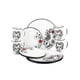 thumbnail image 1 of Vajilla de peltre Cinsa edición calaveras Blanca 12 piezas, 1 of 3