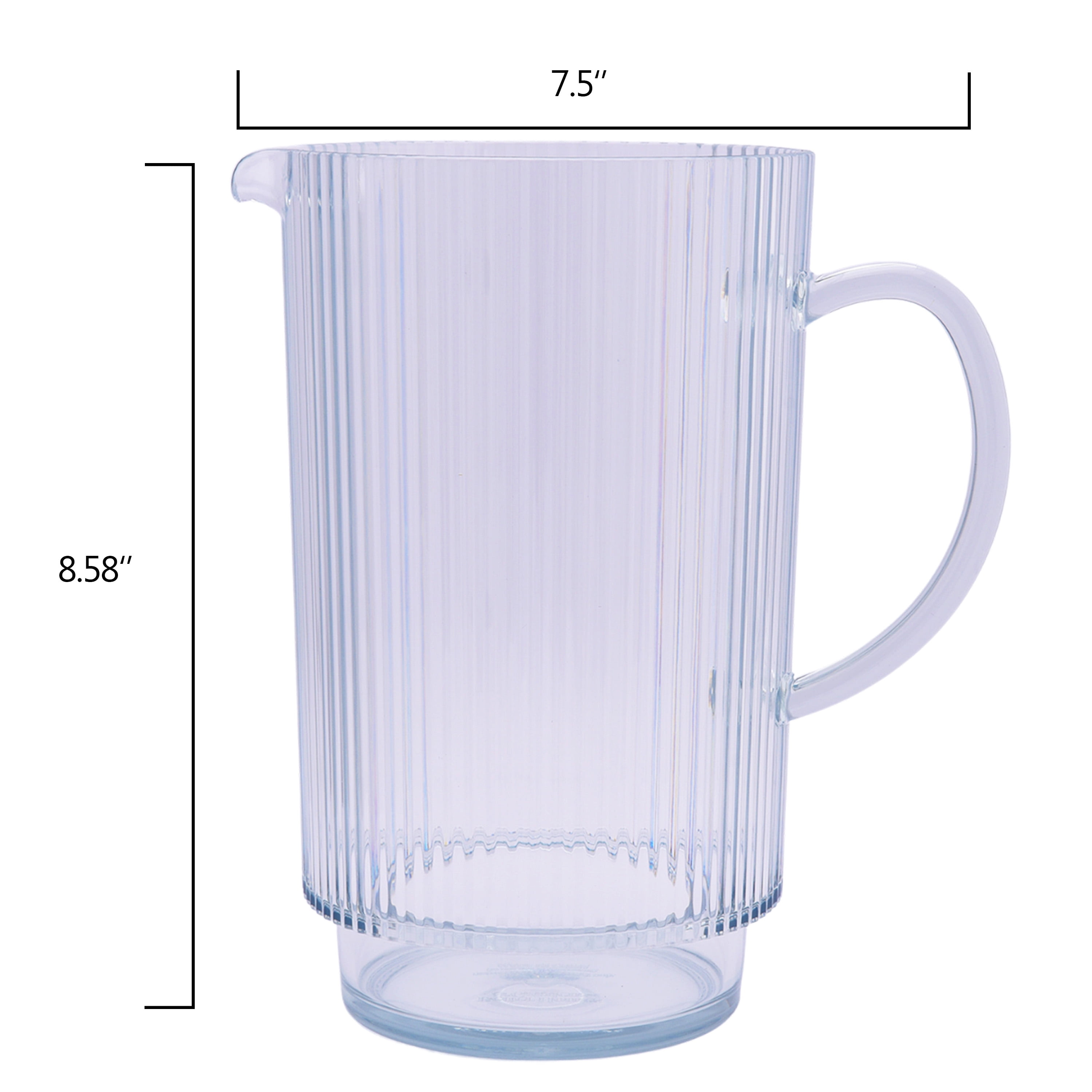 Etched 2 Qt. Acrylic Pitcher – The Monogrammed Home