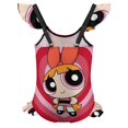 thumbnail image 2 of The Powerpuff Girls Girls Swimsuit Ruffle One-piece Beachwear Kids Cute Swimwear Summer Bathing Suit 7-9Y(120cm), 2 of 8