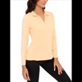 thumbnail image 1 of Sudadera Deportiva de Larga con Cremallera de 1/4 y Protección Solar UPF 50+ para Mujer, de Secado Rápido, para Hacer Ejercicio y Senderismo. Amarillo M, 1 of 9