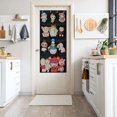 thumbnail image 2 of Hanging Toy Storage Bag Over Door, Shoe Rack, Organizer, Space Saving Storage, Bag for Collection, Plush Toy Holder Black, 2 of 5