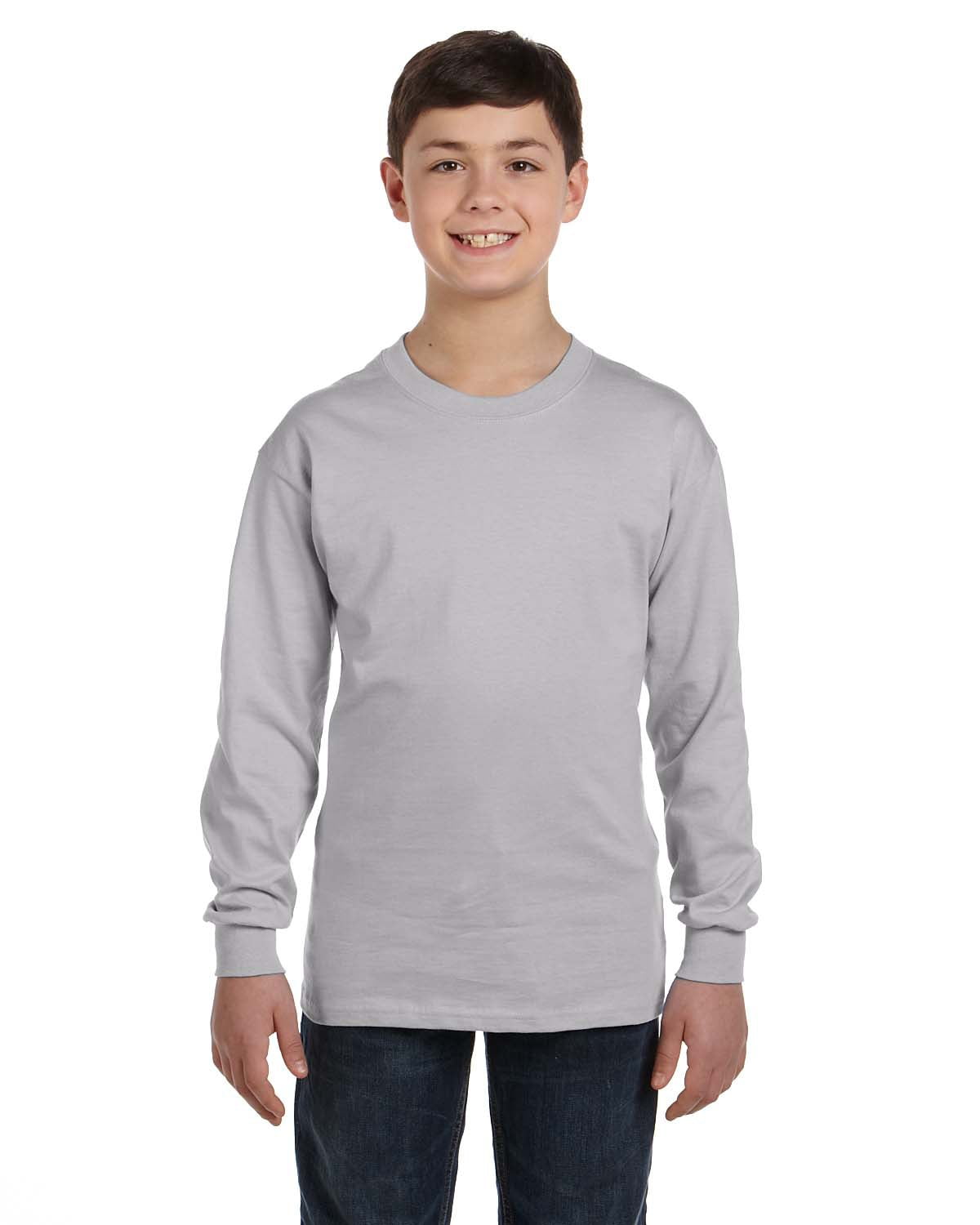 Gildan Youth Long-Sleeve T-Shirt-G540B 