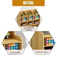 thumbnail image 2 of Amdohai Wooden Desktop Organizer Multi-functional Desk Pen Holder Storage Box Desktop Stationary Storage Organizer for Home Office School, 2 of 6