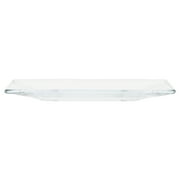 Mainstays 12-Piece Square Clear Glass Dinnerware Set