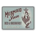 thumbnail image 2 of Mermaid Inn Novelty Decor, Metal Wall Sign - 10x14 Inches, 2 of 4