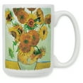 thumbnail image 1 of 15 Ounce Ceramic Coffee Mug - Van Gogh - Sunflowers, 1 of 1