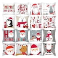 thumbnail image 4 of Single-sided Printing Decorative Cover Christmas Cushion Cover Bed Pillowcase, 4 of 5