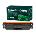 thumbnail image 1 of GALADA 069 069H Black Toner Cartridges (with Chip) Replacement for Canon 069 Toner Cartridge Compatible with Canon imageCLASS MF753Cdw MF751Cdw LBP674Cdw Series Printer(Black), 1 of 6