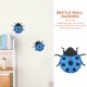 thumbnail image 3 of FUTUREORYY De Pared Con De Hierro Azul Oscuro Para Interior Y Exterior, 3 of 8