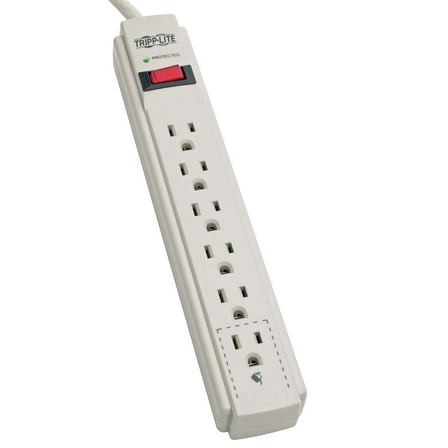 Tripp Lite 6 Outlet Surge Protector Power Strip, 4ft Cord