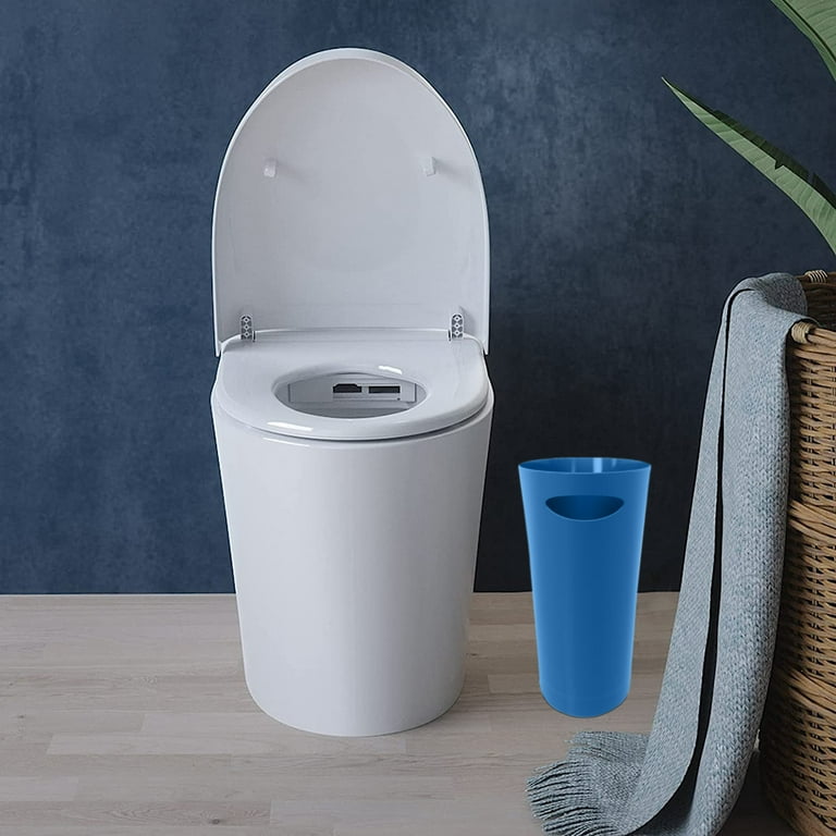 Small Trash Can Open Top Skinny Garbage Cans for Kitchen, Office, Dorm, Bathroom, etc. Slim Waste Can for Compact/Tight Spaces The Perfect Bathroom