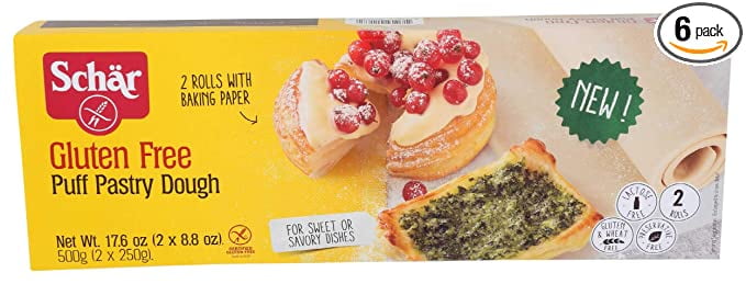 (Pack of 6)Schar Gluten Free Pastry Puff,, 17.64 Oz - Walmart.com