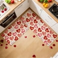 thumbnail image 2 of zhangmingg Easter Holiday Kitchen Floor Mat Set with Cute Bunny Rabbit Design Non Washable Absorbent Runner Rugs for Home 2PCS, 2 of 4