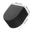 thumbnail image 4 of GETAJGHSD 2Pack Telescopic Ladder Accessories Black Ladder Leg Caps for Gardening, 4 of 5