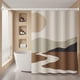 thumbnail image 1 of CHAO Cortina de Ducha de 180 x 200 cm con 12 Ganchos de Secado rápido (Puesta de Sol), Tela de poliéster Impermeable Lavable a máquina, Cortinas de baño, 1 of 5