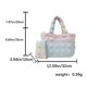 thumbnail image 5 of Bolso Mano Acolchado para Mujer Hombro Gran Capacidad Con Juego Monedero () Azul, 5 of 5