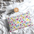 thumbnail image 6 of Kdxio Cotton Pillow Cases 20"x30" Pillowcases,Soft and Breathable Bedroom Pillow Cases-Doodle Fruits, 6 of 8