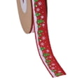 thumbnail image 4 of 8 Yard Christmas Ribbon Wrapping Ribbon for Gift Box Bouquets Greeting Cards Red Tree, 4 of 8