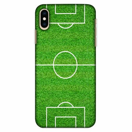 iPhone Xs Max Case, Ultra Slim Case iPhone Xs Max Handcrafted Printed Hard Shell Back Protective Cover Designer iPhone Xs Max Case (2018) - Football - Love Football - Soccer