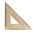 thumbnail image 1 of Super Durable Brass Protractor Ruler Angle Measure Tool Stationery Math Geometry Best Gift for Students and Children-Set Square, 1 of 5