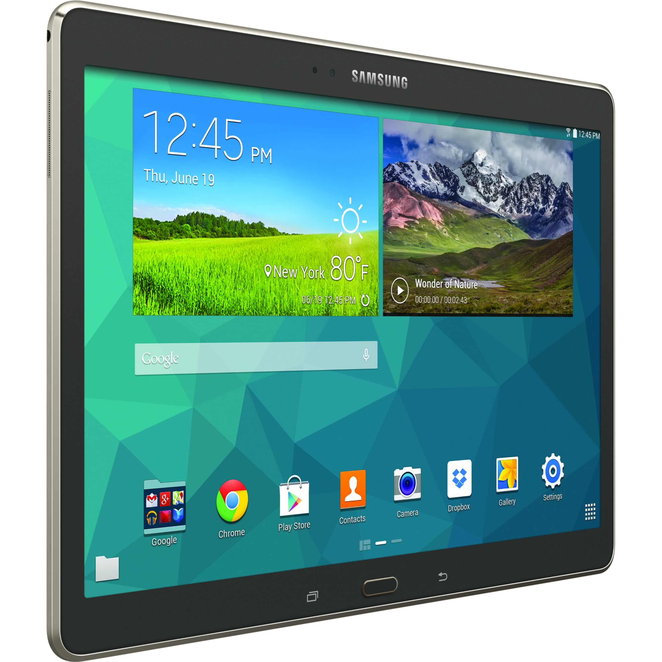 Attent Grof schending Samsung Galaxy Tab S 10.5" Tablet 16GB Memory, Black - Walmart.com
