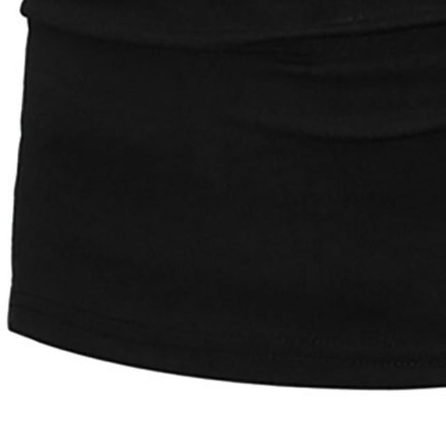 Nueva camisa de fondo de manga larga delgada de color sólido de cuello alto de otoño e invierno para hombres Pompotops oipoqjl7818