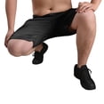 thumbnail image 7 of JoveMarine Men's Outdoor Tactical Cargo Shorts with Multiple Pockets, Belted Waist, Durable Work Shorts for Hiking, Motorcycle and Summer Adventures Black L, 7 of 7