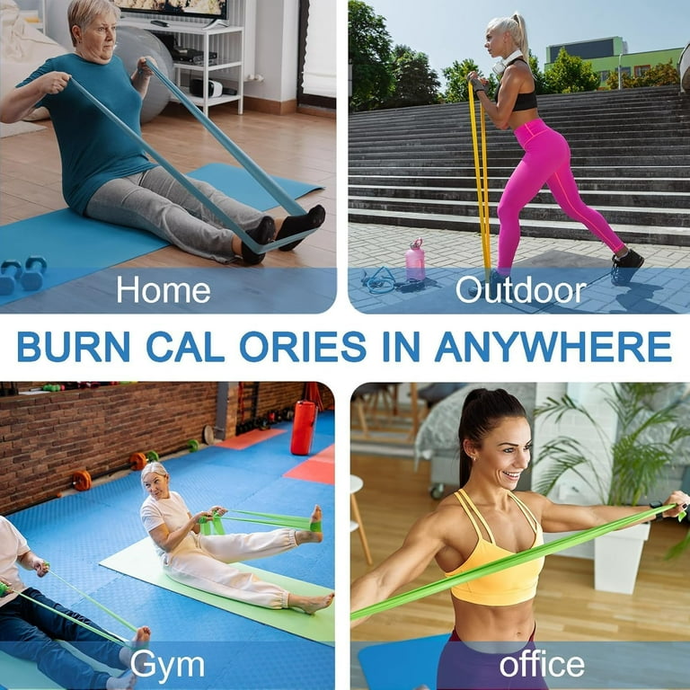 Ustris 4-Piece Resistance Bands Set, Latex-Free photo 4