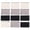 Beige, variant on TUIBELY Canvas Tote 12PCS Blank Cotton Bags Zipper Pouches Travel Toiletry Makeup Bag