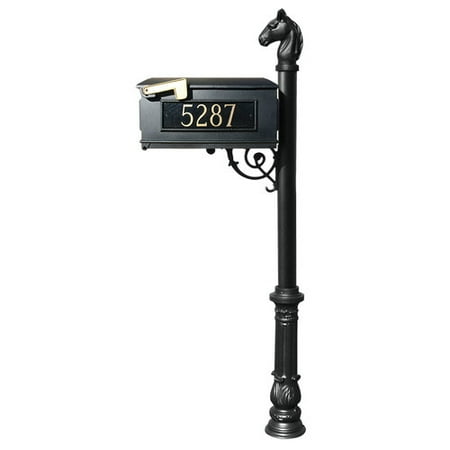 Qualarc Lewiston Post Mounted Mailbox