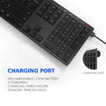 thumbnail image 3 of Universal Wireless Keyboard Inbuilt 480 mAh Lithium Batteryn,2.4G Wireless Rechargeable Keyboard Laptop Office, 3 of 9