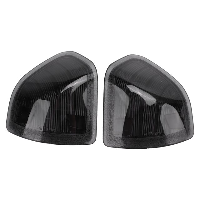 Lámpara de señal de giro del espejo retrovisor, 2 piezas Espejo lateral LED Espejo de puerta Lámpara de señal de giro LED Espejo lateral Luz de señal de giro LED Materiales ecológicos