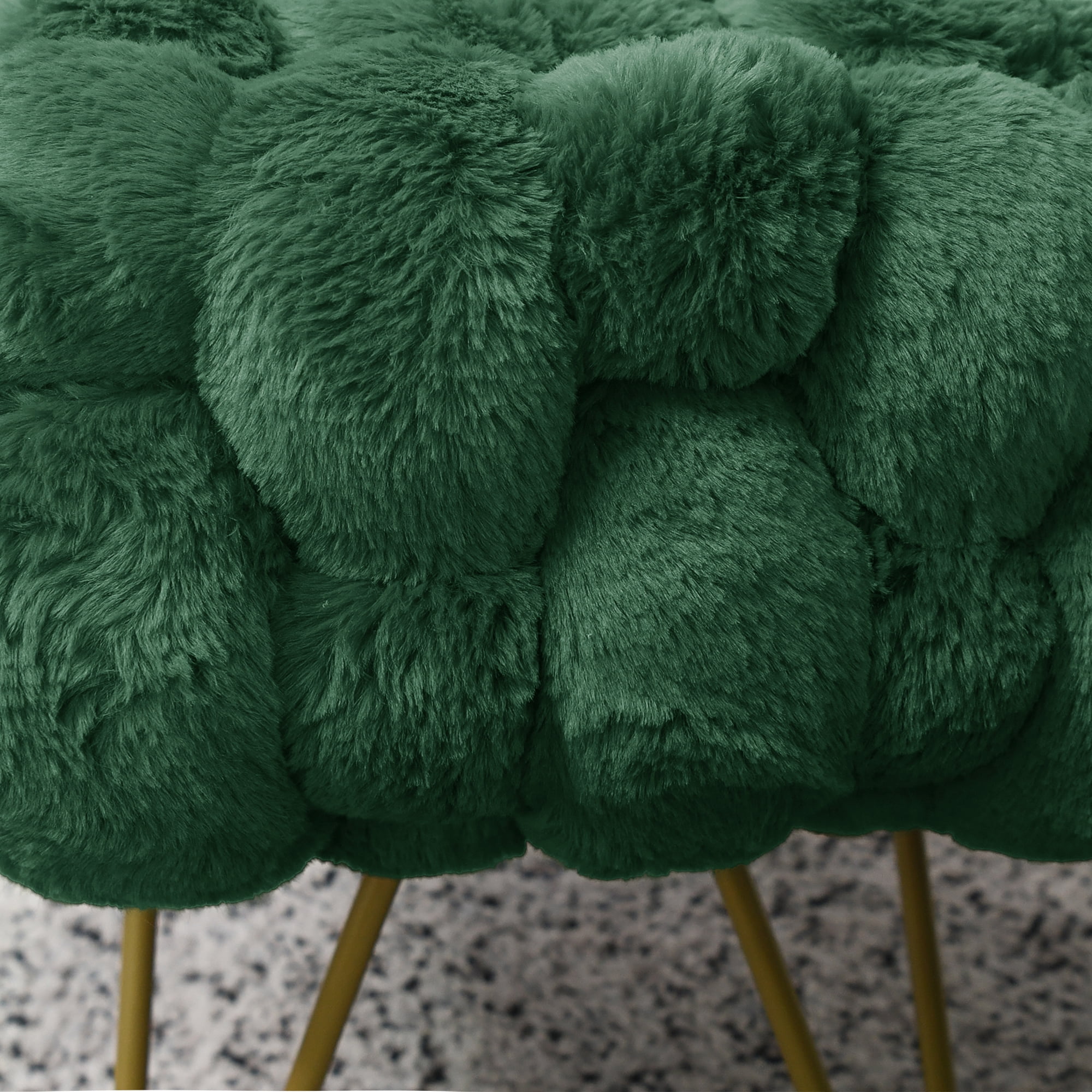 Puff hinchable ottoman resistente al agua étnico verde Aktive