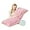 Pink, variant on ANHXN Fluffy Adult Body Pillow - Sturdy body pillowcase, adjustable height, soft support for side lying, washable