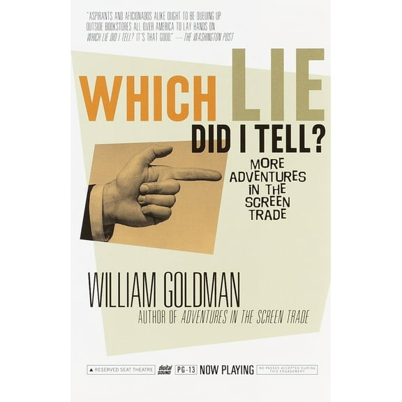 Pre-Owned Which Lie Did I Tell?: More Adventures in the Screen Trade (Paperback) 0375703195 9780375703195