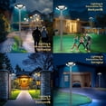 thumbnail image 2 of Luz de calle solar para exteriores Locontifni 4000W IP65 a prueba de agua, 2 of 9